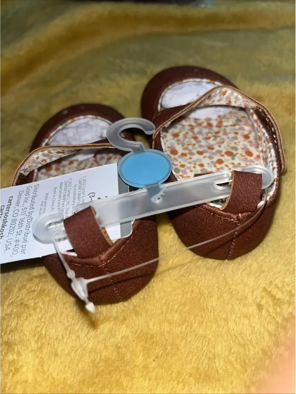 NWT Carter’s Baby Doll Brown 3-6m